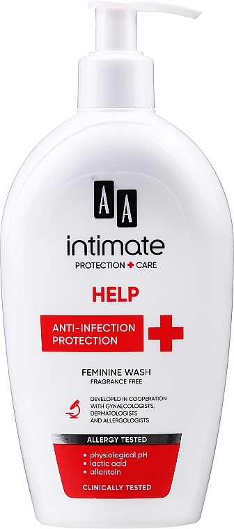 Emulsion für die Intimhygiene - AA Intimate Help+ Emulsion Anti-Infection Protection Emulsion — Bild N1