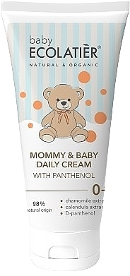 Universelle Creme für Mütter und Babys mit D-Panthenol - Ecolatier Baby — Bild N1