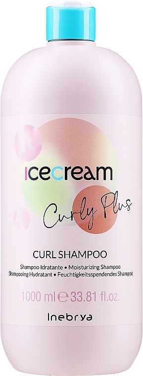 Pflegendes Shampoo für lockiges Haar - Inebrya Ice Cream Curly Plus Curl Shampoo — Bild N3