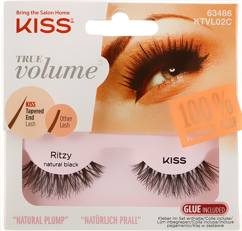 Künstliche Wimpern - Kiss True Volume Lash Ritzy — Bild N1