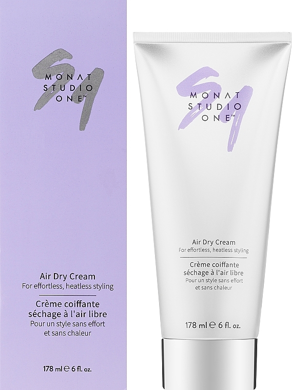 Sanfte Stylingcreme  - Monat Studio One Air Dry Cream — Bild N2