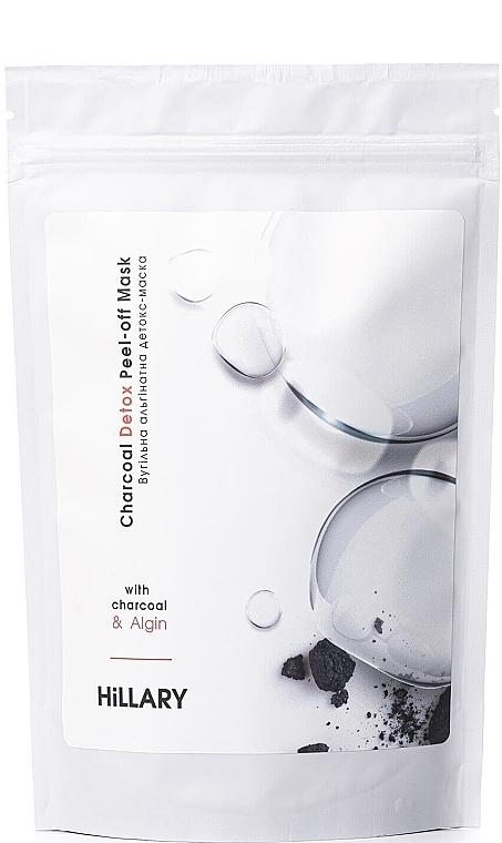 Entgiftende Peel-off Maske mit Aktivkohle und Algin - Hillary Charcoal Detox Peel-Off Mask — Bild N3