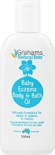 Baby-Badeöl - Grahams Natural Kids Eczema Body & Bath Oil — Bild N1