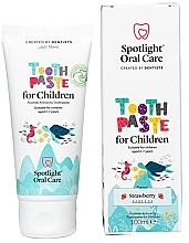 Düfte, Parfümerie und Kosmetik Zahnpasta für Kinder von 2 bis 7 Jahren Erdbeergeschmack - Spotlight Oral Care Kids Total Care Toothpaste Strawberry