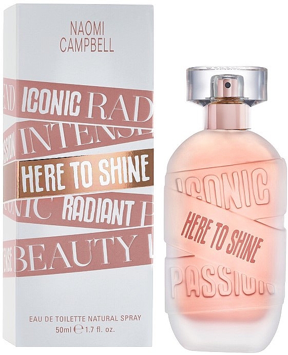 Naomi Campbell Here To Shine - Eau de Toilette — Bild N2