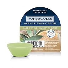 Aromatisches Wachs - Yankee Candle Wax Melt Sage & Citrus — Bild N1