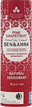 Düfte, Parfümerie und Kosmetik Natürlicher Soda Deostick Pink Grapefruit - Ben & Anna Natural Soda Deodorant Paper Tube Pink Grapefruit