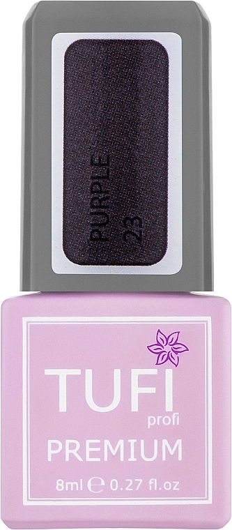 Gel-Nagellack - Tufi Profi Premium Purple — Bild N1