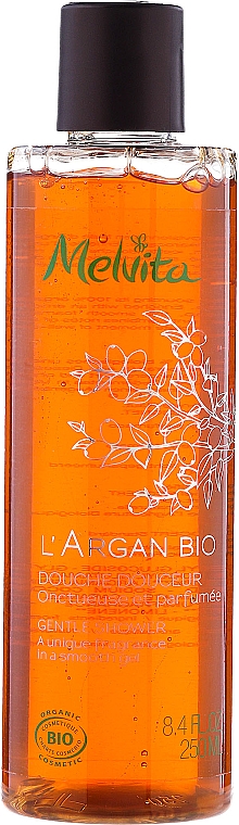 Duschgel mit Bio Arganöl - Melvita L'Argan Bio Gentle Shower A Unique Fragrance In A Smooth Gel — Bild N1