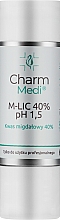 Düfte, Parfümerie und Kosmetik Mandelsäure 40% - Charmine Rose Charm Medi M-Lic 40% pH 1.5