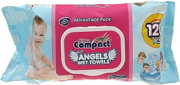 Feuchttücher für Babys 120 St. - Ultra Compact Angels Wet Towels Advantage Pack — Bild N1