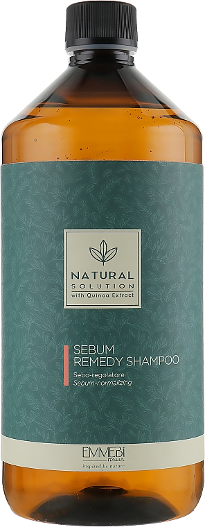 Sebonormalisierendes Shampoo - Emmebi Italia Natural Solution Sebum Remedy Shampoo — Bild N3