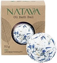 Düfte, Parfümerie und Kosmetik Badebombe Kornblume - Natava Oil Bath Ball Cornflower