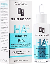 Düfte, Parfümerie und Kosmetik Intensiv feuchtigkeitsspendendes und entgiftendes Gesichtskonzentrat mit Hyaluronsäure - AA Skin Boost HA+ Concentrate