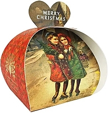 Seife Weiße Weihnachten - The English Soap Company Christmas White Christmas Guest Soaps — Bild N1