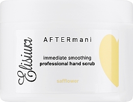 Handpeeling mit blumigem Duft - Elisium AFTERmani Immediate Smoothing Professional Hand Scrub Safflower  — Bild N2