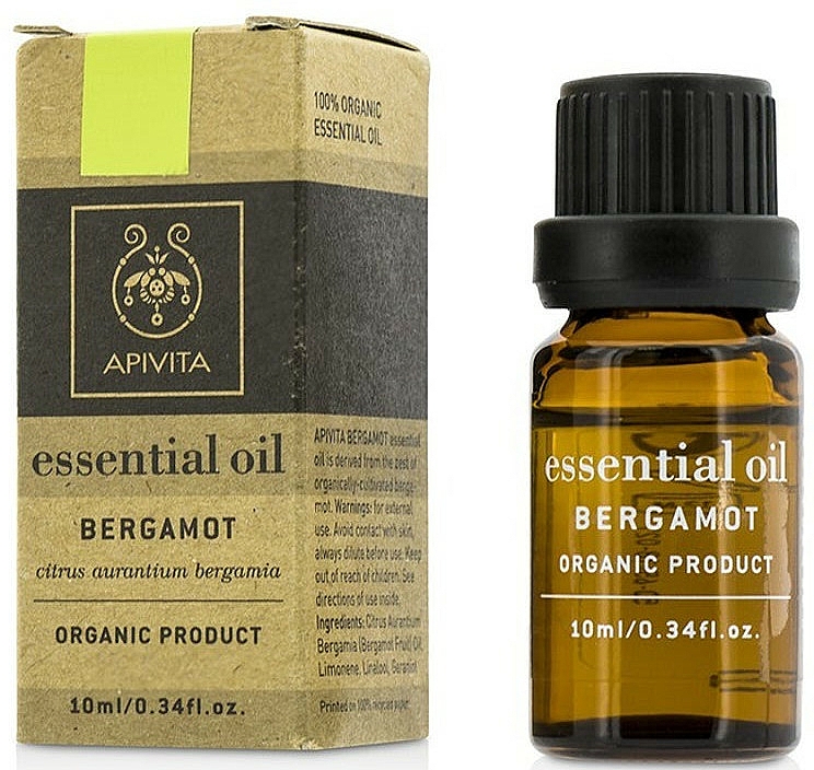 Ätherisches Öl Bergamotte - Apivita Aromatherapy Organic Bergamot Oil  — Bild N1