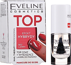 Düfte, Parfümerie und Kosmetik Schnelltrocknender Nagelüberlack - Eveline Cosmetics Nail Therapy Professional Top Coat