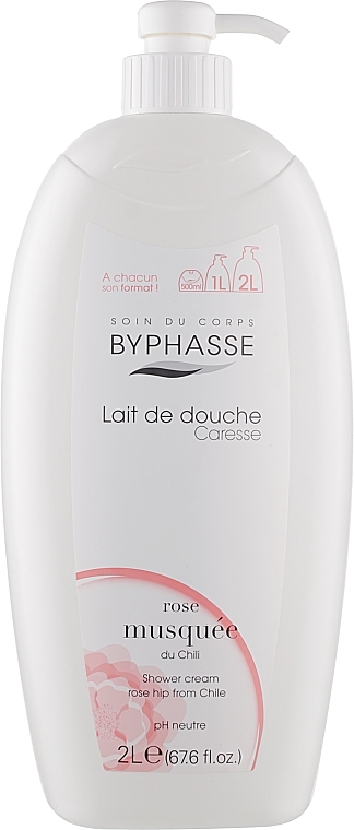 Duschcreme mit Hagebutte - Byphasse Caresse Shower Cream — Foto N4