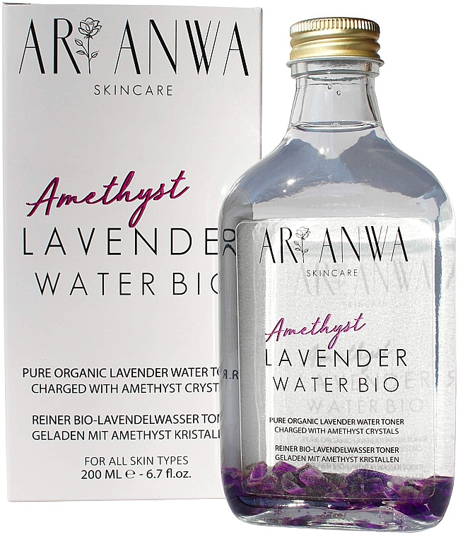 Amethyst Wasser mit Lavendelduft - ARI ANWA Skincare Amethyst Lavender Water — Bild N1