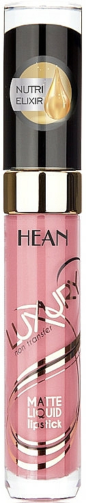 Flüssiger Mattlippenstift - Hean Luxury Matte Liquid Lipstick Non Transfer — Bild N1