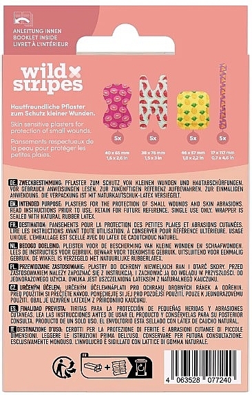 Wild Stripes Plasters Finger Flexi Food  - Pflasterset 20 St.  — Bild N2