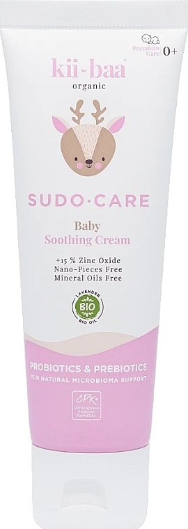 Beruhigende Creme mit Zink - Kii-baa Baby Sudo-Care Soothing Cream  — Bild N1