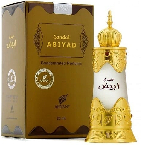 Afnan Perfumes Sandal Abiyad - Parfümöl — Bild N2