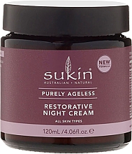 Anti-Falten Nachtcreme - Sukin Purely Ageless Night Cream — Bild N2