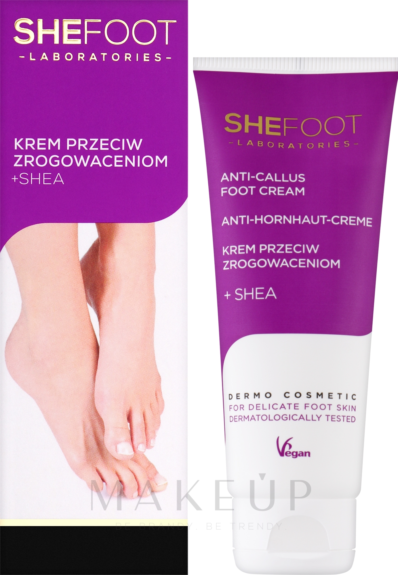 Fußcreme - SheFoot Anti-Callous Foot Cream — Bild 75 ml