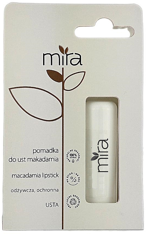 Lippenstift mit Macadamiaöl - Mira — Bild N1