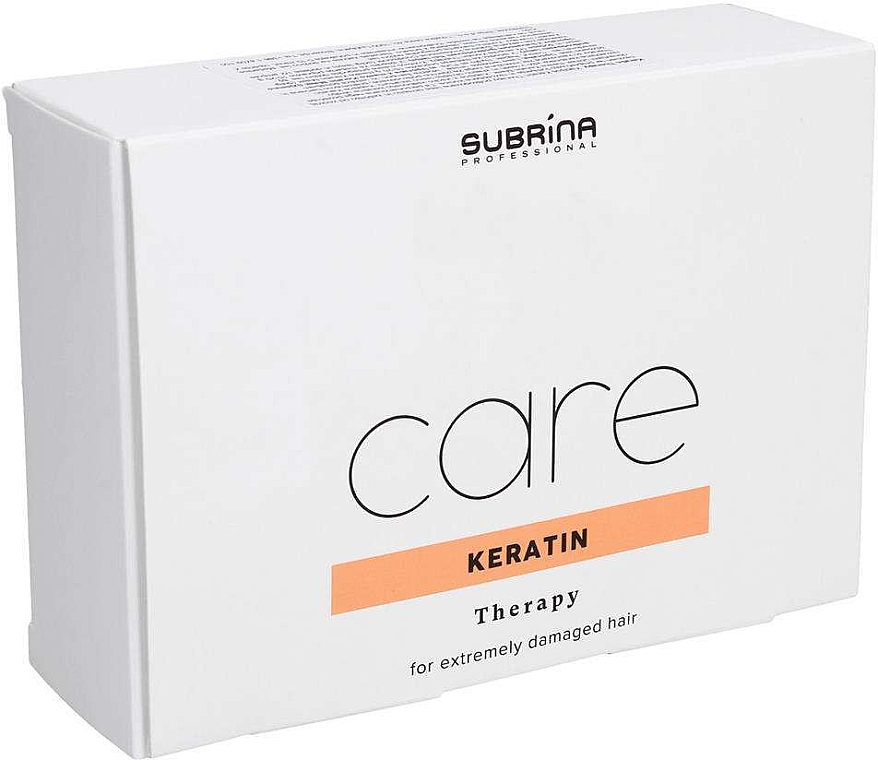 Ampullen für stark geschädigtes Haar - Subrina Care Keratin Therapy — Bild N1