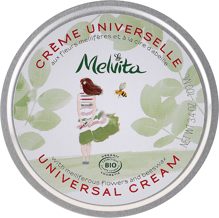 Feuchtigkeitsspendende Universalcreme für die ganze Familie - Melvita Universal Cream — Bild N1