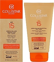 Schützende Sonnenschutzcreme - Collistar Eco-Compatible Protection Sun Cream SPF15 — Bild N2