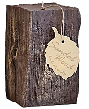 Düfte, Parfümerie und Kosmetik Dekorative Kerze 10x10x14 cm Nussbaum - Artman Sandalwood