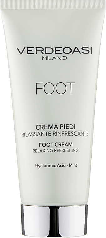 Erfrischende und entspannende Fußcreme - Verdeoasi Foot Cream Relaxing Refreshing — Bild N1