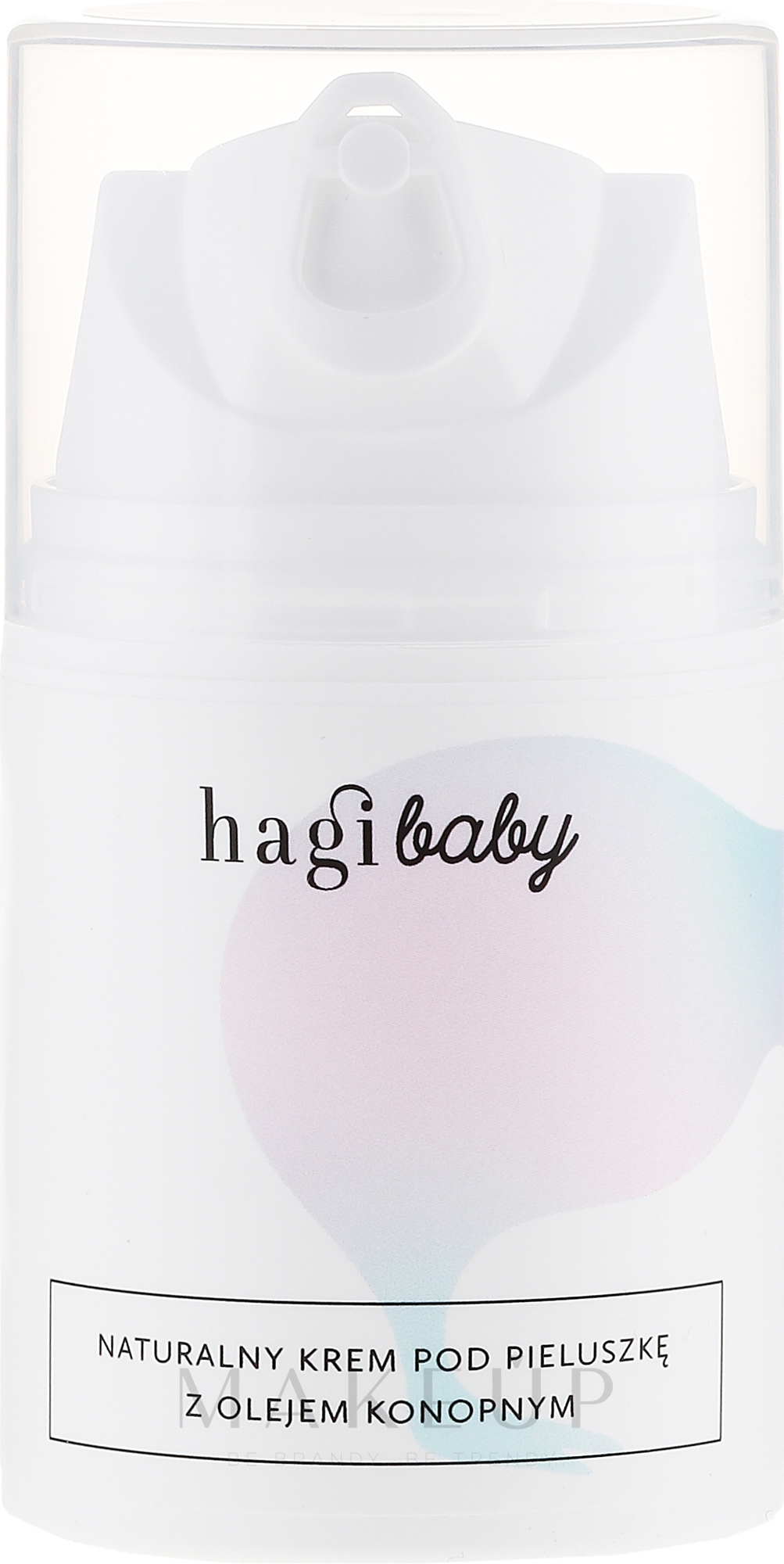 Natürliche Windelcreme mit Hanföl - Hagi Baby Cream — Bild 50 ml