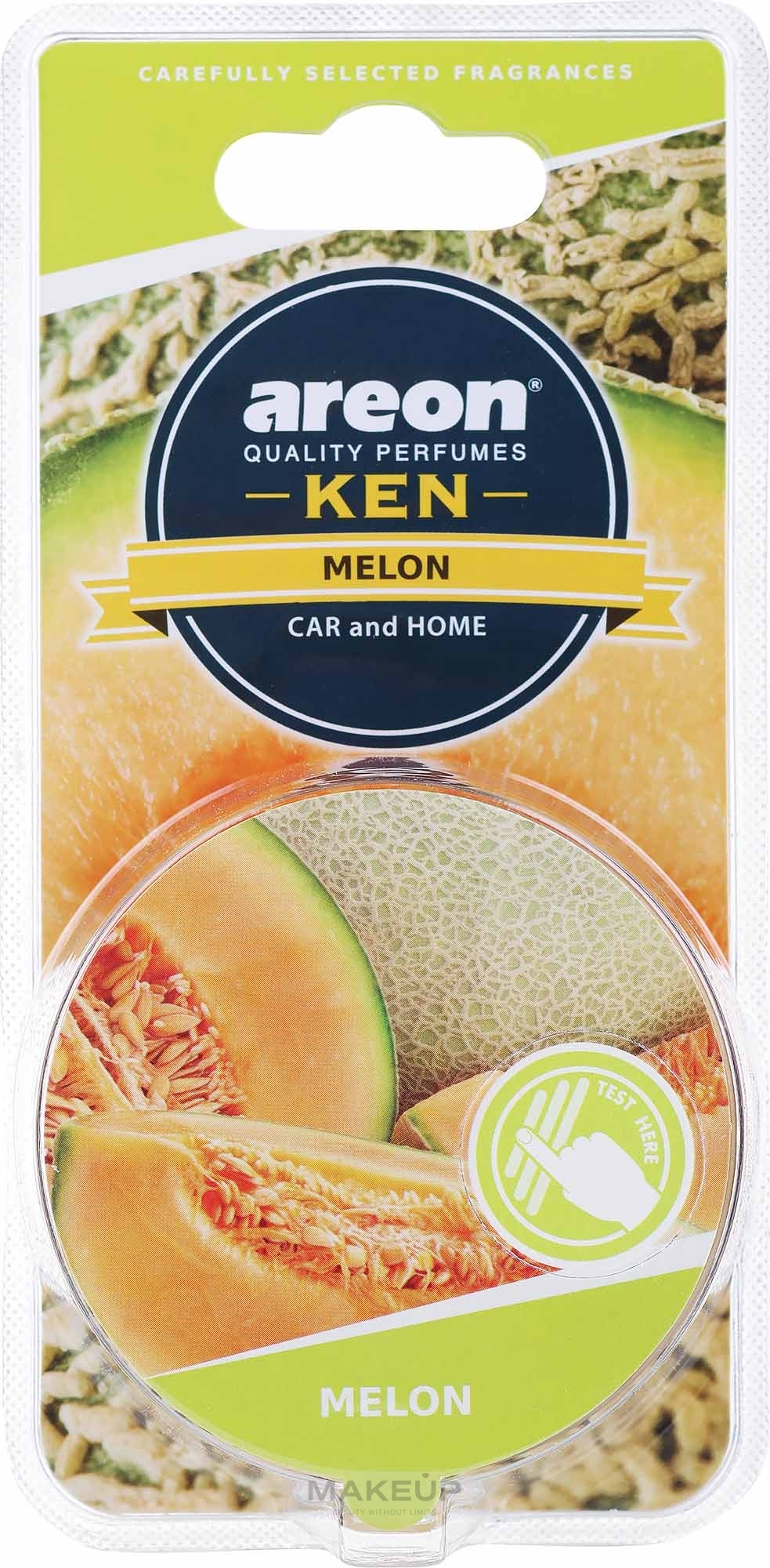 Lufterfrischer Melon - Areon Gel Ken Blister Melon — Bild 30 g