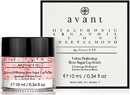 Düfte, Parfümerie und Kosmetik Zuckerpeeling für die Lippen mit Rose - Avant Velvet Perfecting Rose Sugar Lip Scrub
