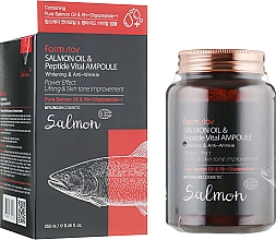 Düfte, Parfümerie und Kosmetik Serum mit Lachsöl und Peptiden - FarmStay Salmon Oil & Peptide Vital Ampoule