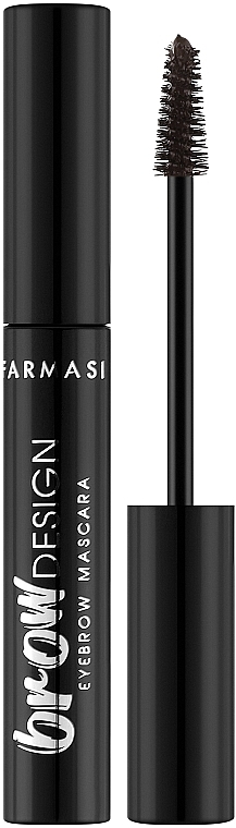 Augenbrauen-Mascara - Farmasi Brown Design Mascara — Bild N1