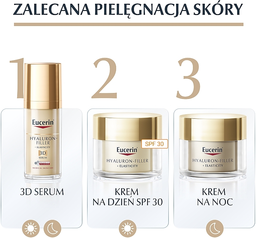 Anti-Aging Gesichtsserum mit Hyaluronsäure gegen Altersflecken für mehr Hautelastizität für reife Haut - Eucerin Hyaluron-Filler + Elasticity Anti-Age 3D Serum — Bild N9