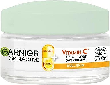 Tagescreme für das Gesicht mit Vitamin C - Garnier SkinActive Vitamin C Glow Boost Day Cream — Bild N2