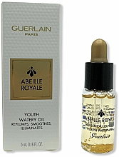 Gesichtspflegeset - Guerlain Abeille Royale Programme Anti Age (Gesichtscreme 50ml + Gesichtslotion 15ml + Serum 15ml + Öl-Serum für das Gesicht 0,6mlx8 + Kosmetiktasche) — Bild N7