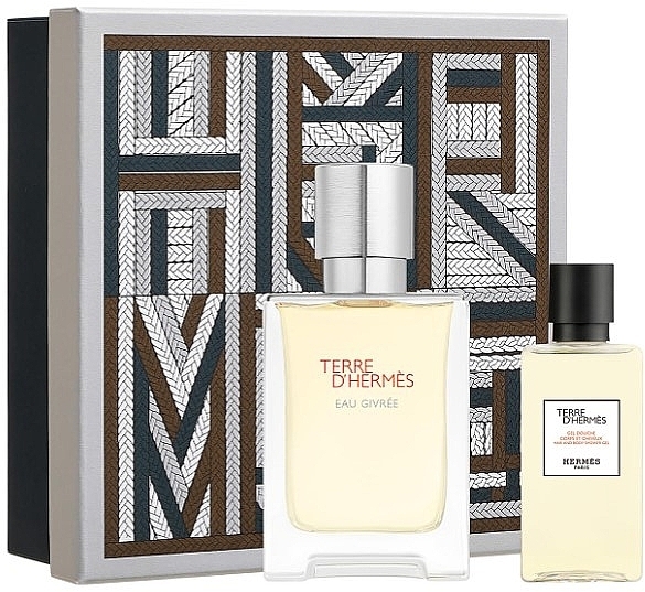 Hermes Terre d'Hermes Eau Givree - Duftset (Eau de Parfum 50ml + Duschgel 40ml)  — Bild N1