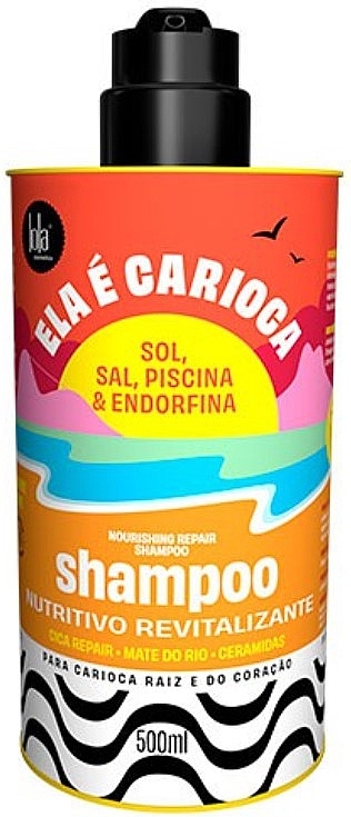 Revitalisierendes und pflegendes Haarshampoo - Lola Cosmetics Ela E Carioca Revitalizing Nourishing Shampoo — Bild N1