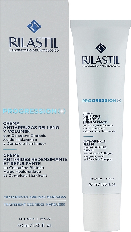 Gesichtscreme - Rilastil Progression ( + ) Anti-Wrinkle Filling Plumping Cream — Bild N2