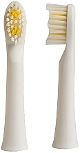 Ersatz-Zahnbürstenkopf für Schallzahnbürste 4 St. weiß - Smiley Light  — Bild N1
