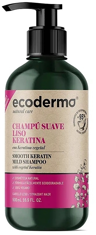 Shampoo mit Keratin - Ecoderma Smooth Keratin Mild Shampoo — Bild N1