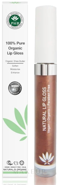 Lipgloss - PHB Ethical Beauty 100% Pure Organic Lip Gloss — Bild Cocoa